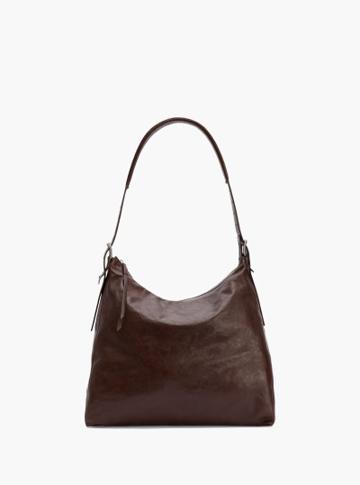Belted hobo bag
